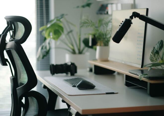 Desk Setup Tips for Better Focus and Everyday Comfort